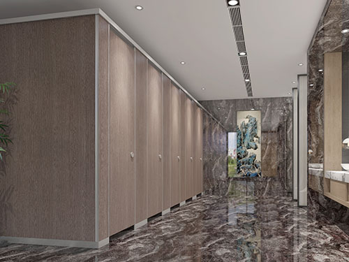 辦公大樓衛生間隔斷案例